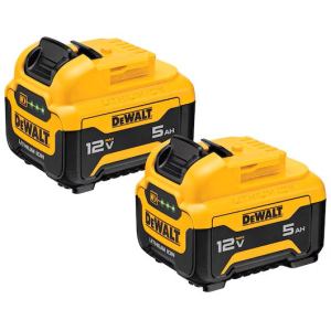 DeWalt 12V MAX 5AH Battery 2 PK