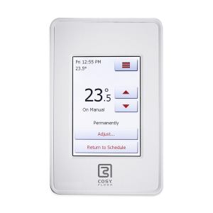 CosyFloor 15A Programmable Touchscreen Thermostat with WiFi