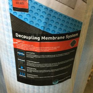 Pacific Foam Decoupling Membrane