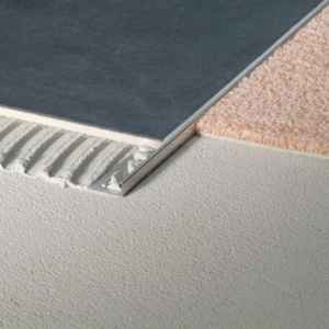 Blanke Edge, Aluminum Anodized, Satin Silver, 8FT