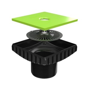 Ebbe Square Drain Riser